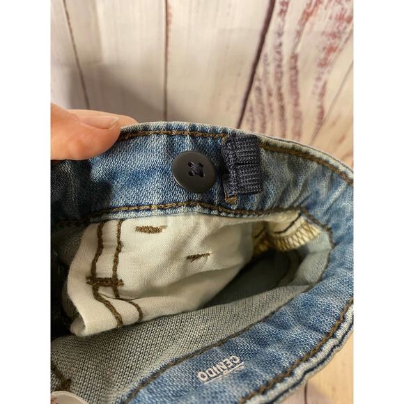 Cat & Jack Slim Super Stretch Blue Jeans Girls Sz 6 - Picture 12 of 12